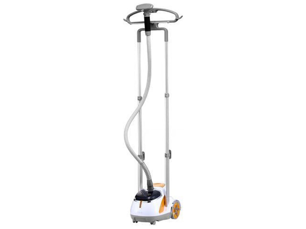 SALAV? GS45-DJ Professional Series Dual Bar Garment Steamer with Foot Pedals, Silver