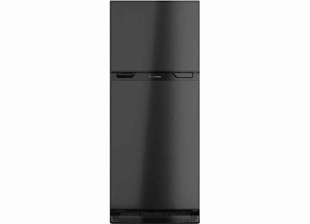 Lippert 2021123789 8 Cu.Ft Dc Left Hinge Refrigerator, Black