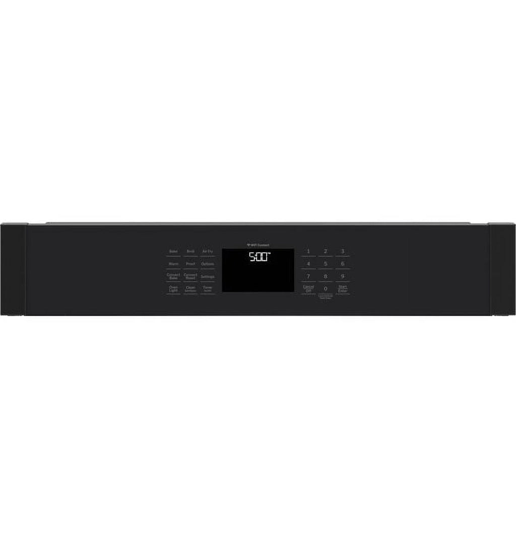 GE 30" Smart Built-In Self-Clean Convection Single Wall Oven-Black On Black JTS5000DVBB