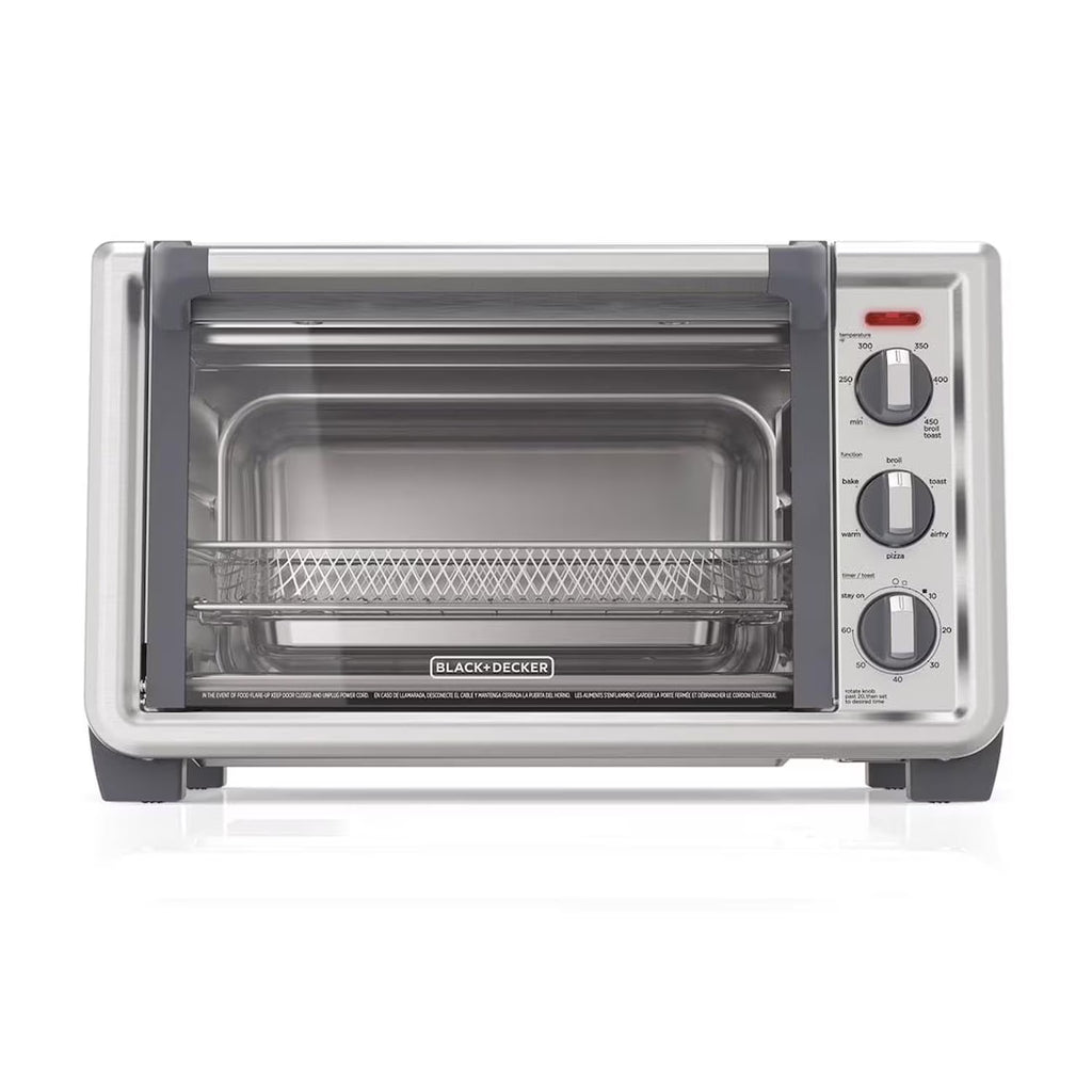 Black + Decker TO6135-1SD 6-Slice Crisp N Bake Air Fry Convection Oven