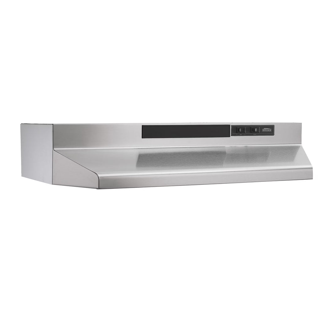 Broan 36" Convertible Range Hood, 230 CFM, Max Blower