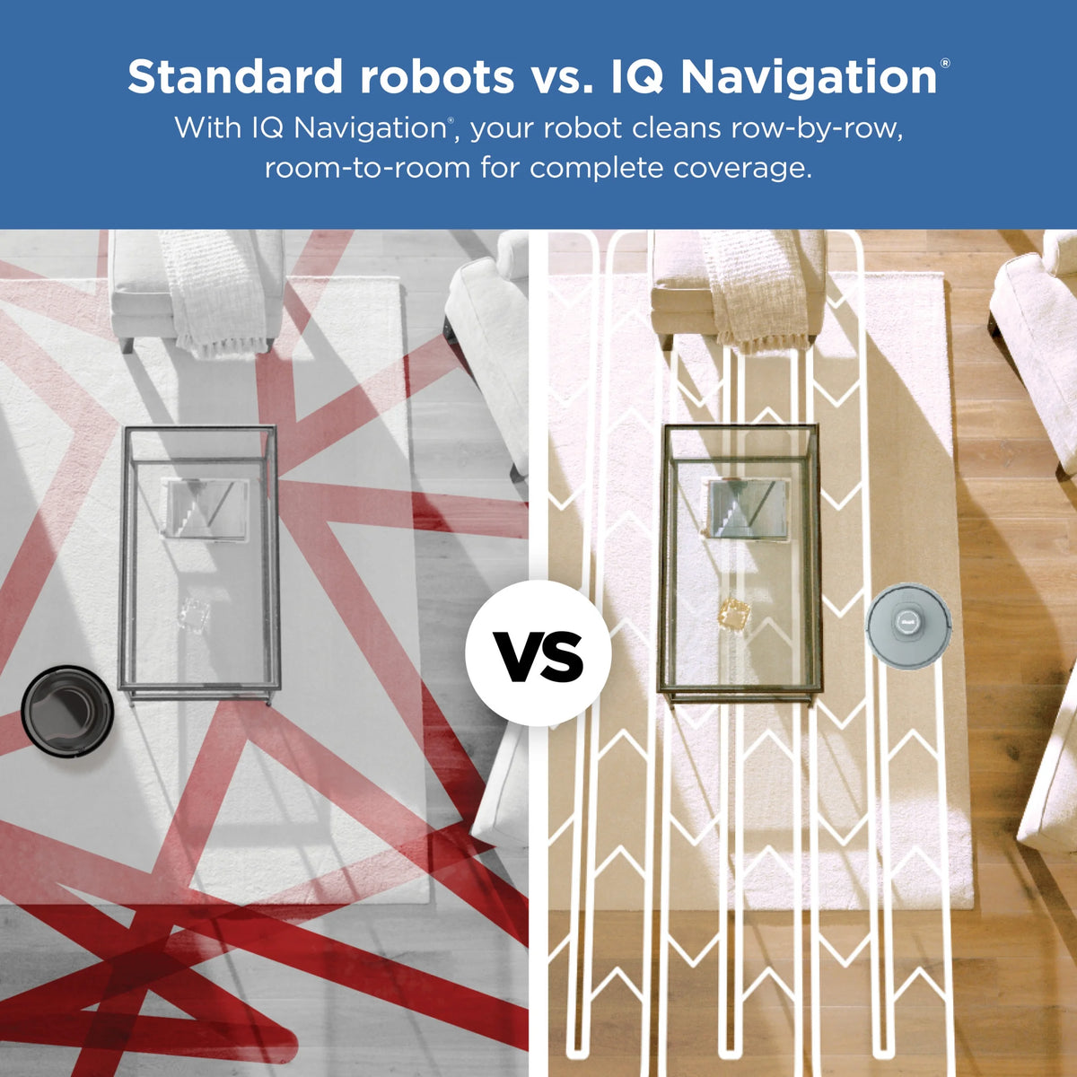 Shark IQ Robot Vacuum, Multi-Surface Carpets & Hard Floor Cleaning, Precision Home Mapping