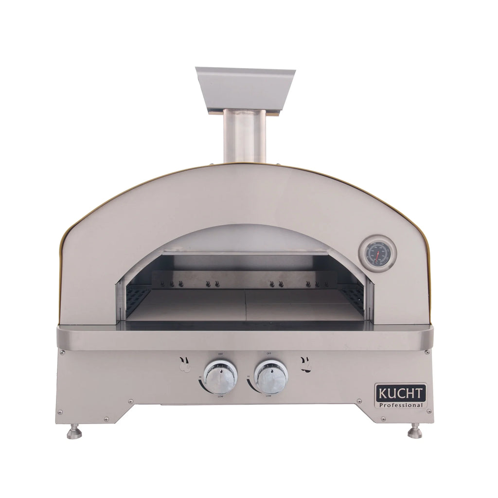 NAPOLI Outdoor Portable Propane Gas Pizza Oven in Yellow