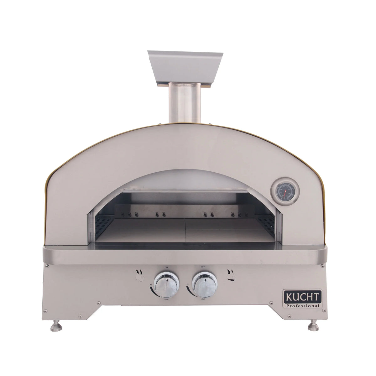 NAPOLI Outdoor Portable Propane Gas Pizza Oven in Yellow