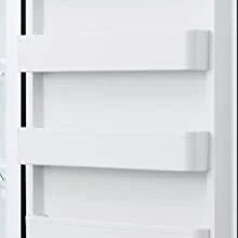 Smad 17 Cu ft Upright Single Door Conversion Freezer/Refrigerator, Frost Free, Freestanding, Stainless steel