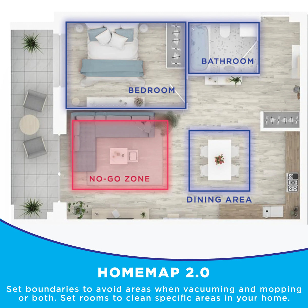 iHome AutoVac Luna Pro New 3-in-1 Robot Vacuum and Vibrating Mop with Auto Empty Base, Self-Emptying, Smart Mapping, Wi-Fi Connected, LIDAR Navigation, Mop Combo, Pet Hair, Hard Floor, Carpet