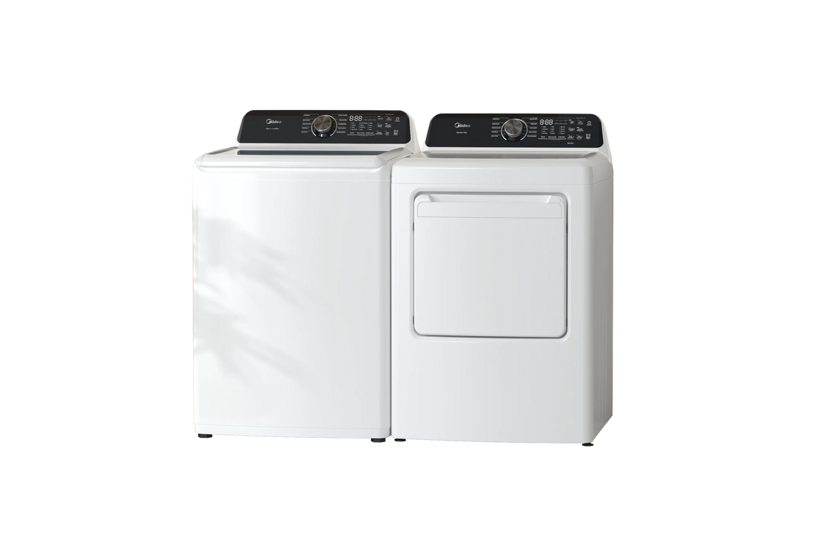 MIDEA Smart 7.0 Cu Ft. Gas Dryer, White
