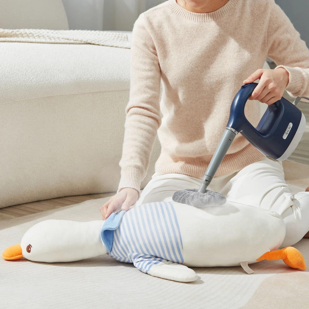 SALAV? CS-100 CleanSteam Compact Steam Cleaner, Navy