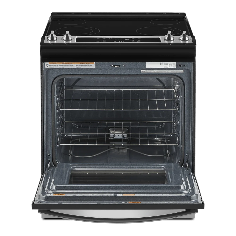 WHIRLPOOL WEE515S0LB slide in electric range