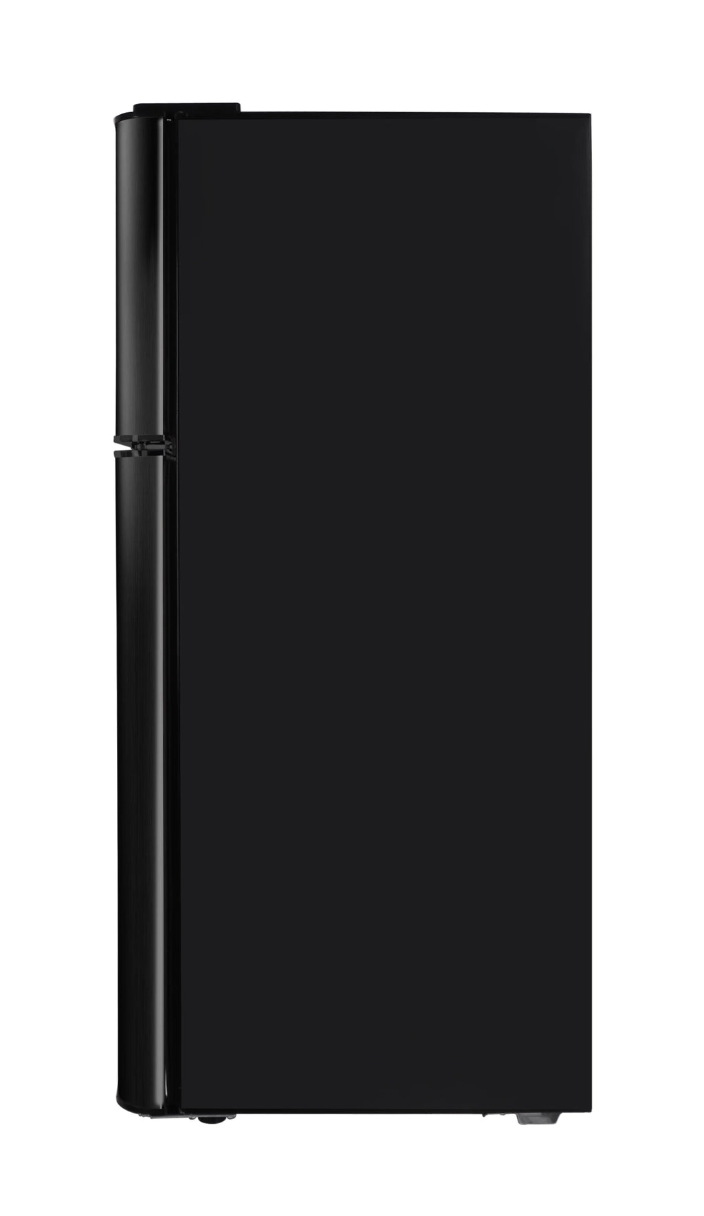 FRIGIDAIRE 4.5 Cu Ft, 2 Door Refrigerator With Freezer Capacity 1.35 Cu Ft, Manual Defrost Black Stainless Steel