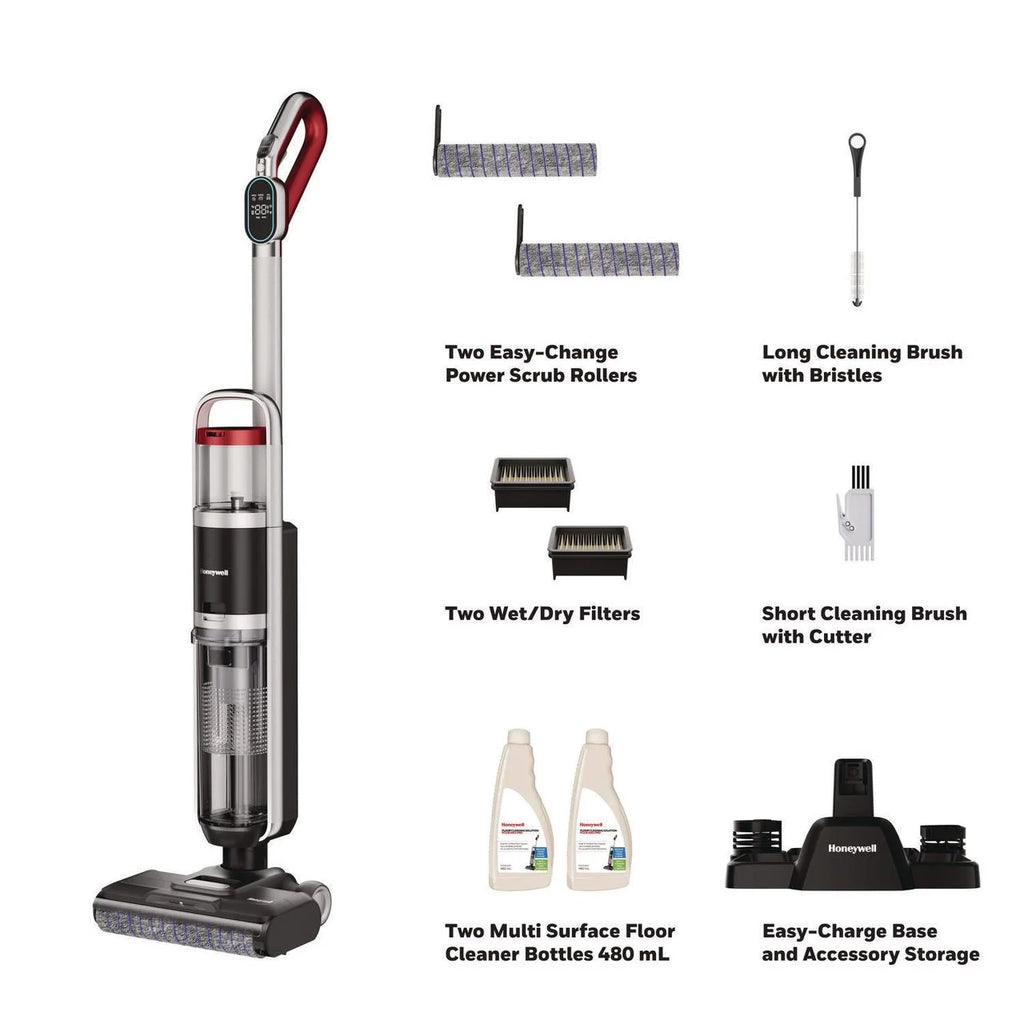 Honeywell Ultamax Elite FC20 Cordless Floor Cleaner, 13.5" Cleaning Path, Graphite