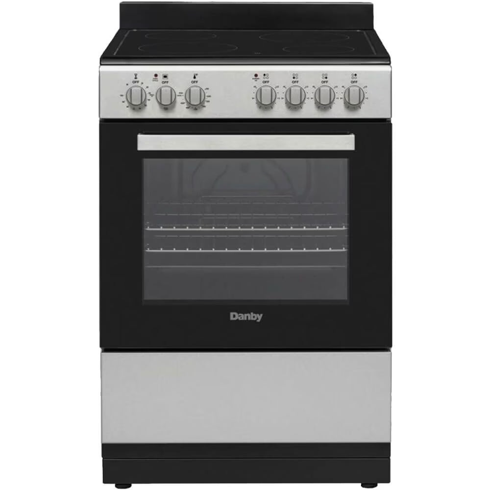 Danby DER24V1BSS 2.5 Cu. Ft. Stainless Freestanding Electric Range