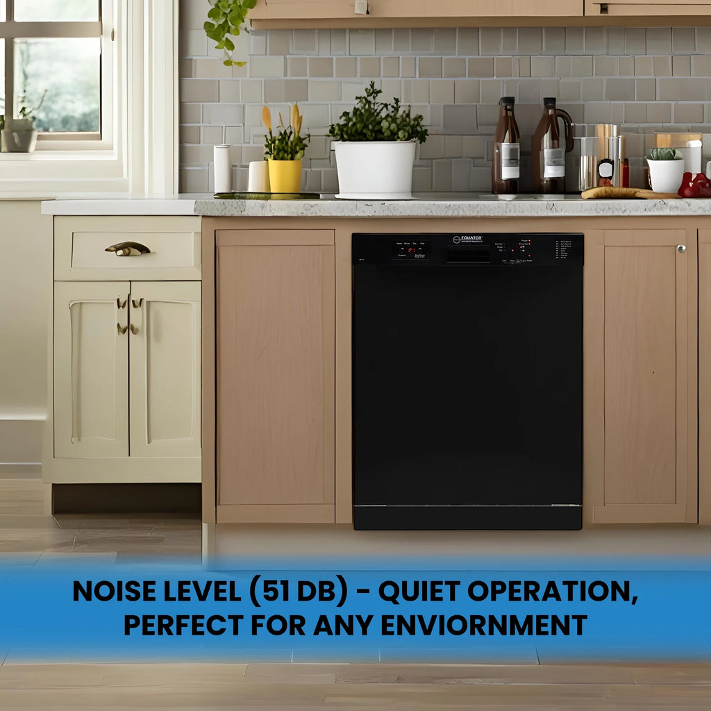 Equator Europe 24" Built in 14 place Dishwasher in Stainless