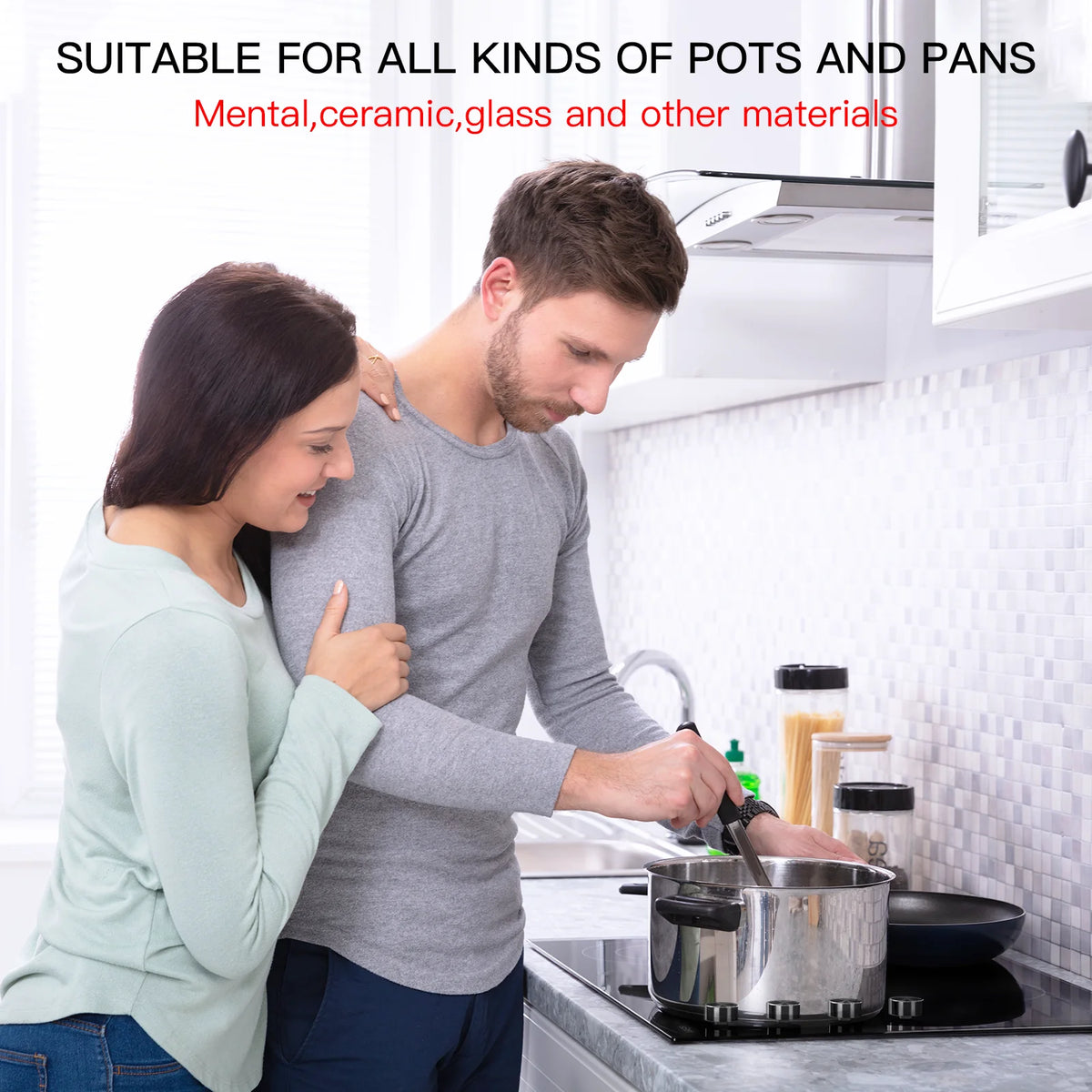 IsEasy 30" Electric Stove in Ceramic with 4 burners