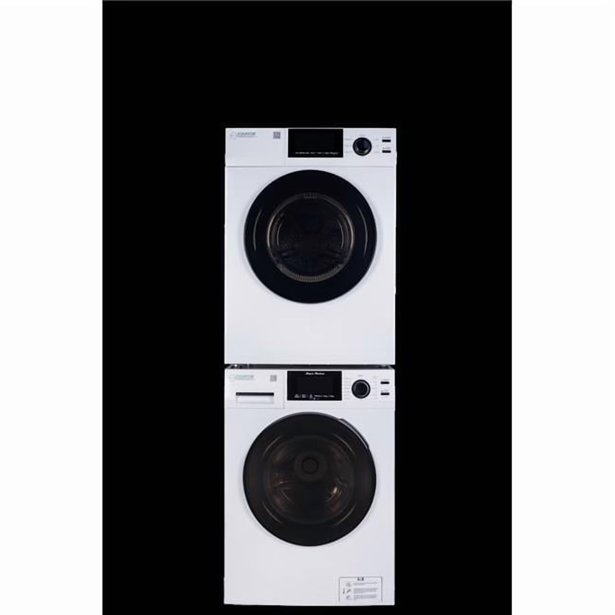 Equator Advanced Appliances 4.0 cu ft High-Efficiency Compact Stacked Washing Machine
