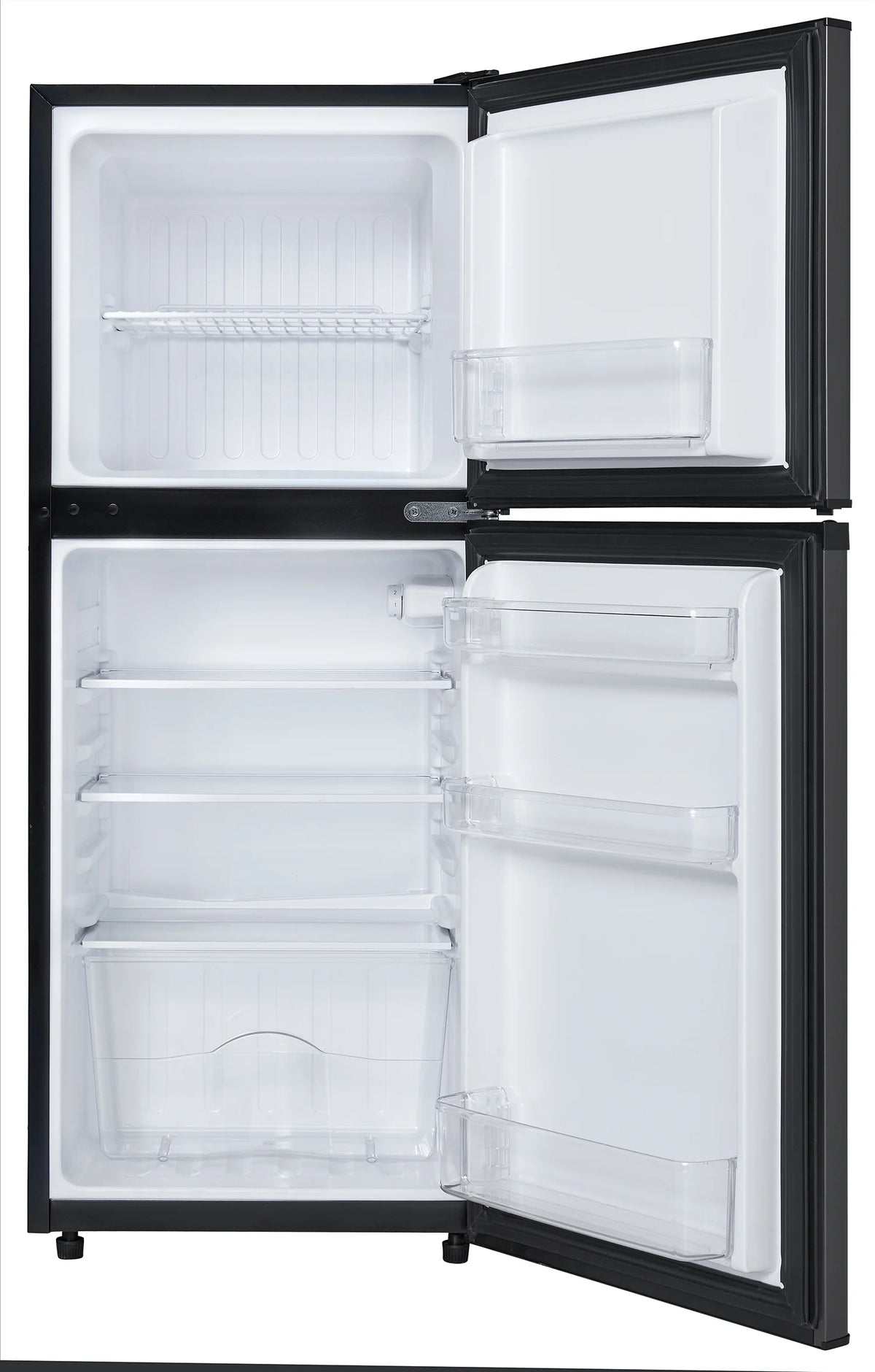 Danby 4.7 cu. ft. 2-door Compact Fridge in Black Stainless Steel Look DCR047A1BBSL