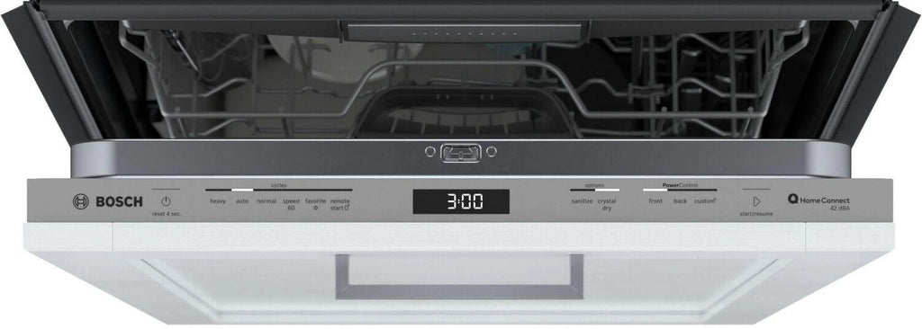 Bosch Shv78cm 800 Series 24" Wide 16 Place Setting Built-In Panel Ready Top Control