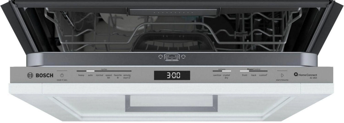 Bosch Shv78cm 800 Series 24" Wide 16 Place Setting Built-In Panel Ready Top Control