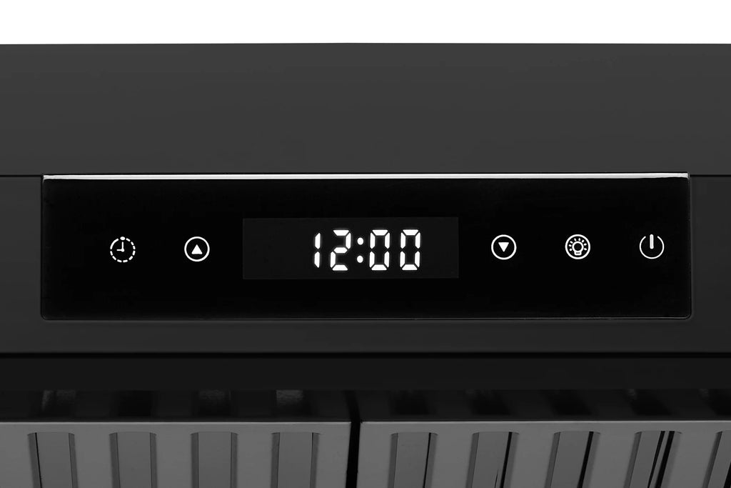 Hauslane | Chef Series PS18 30" Under Cabinet Range Hood, Matte White | 120V, Pro Performance, Touch Screen, LED Lamps, 3-Way Venting, Baffle Filters