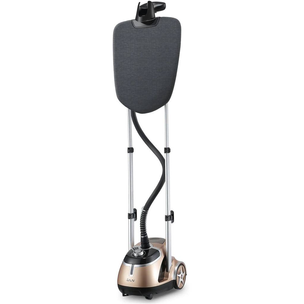 SALAV? GS44-DJ GOLD 1500W Garment Steamer Built in Ironing Board, Gold & Black