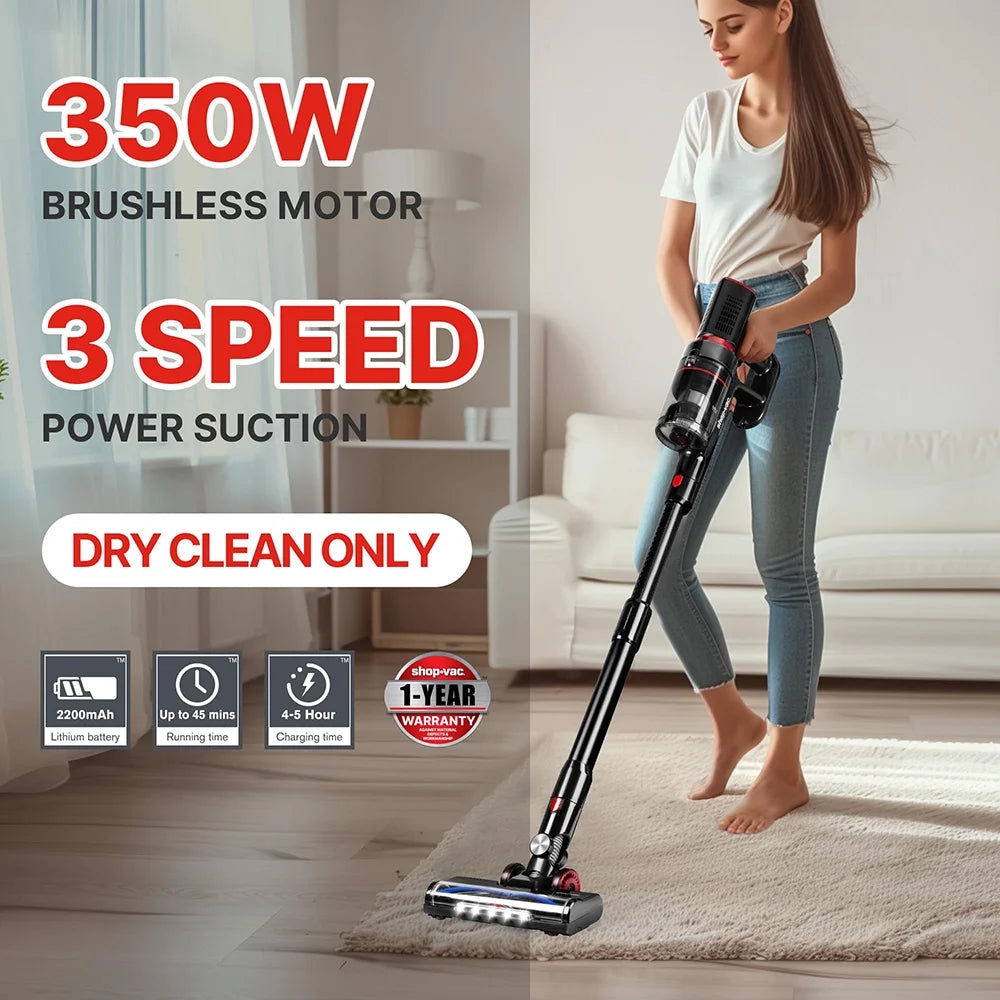 Shop Vac Shop-Vac Rechargeable Cordless Stick Vac