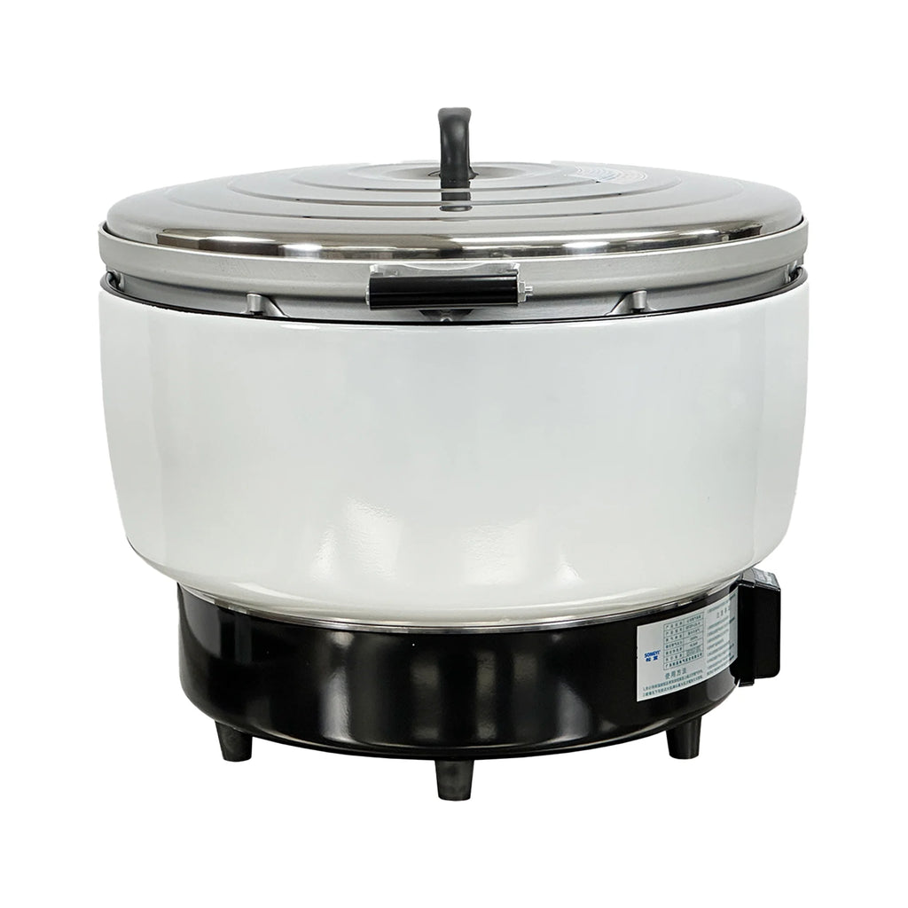 80 Cup Commercial Rice Cooker Natural Gas or Propane, 563000 BTU