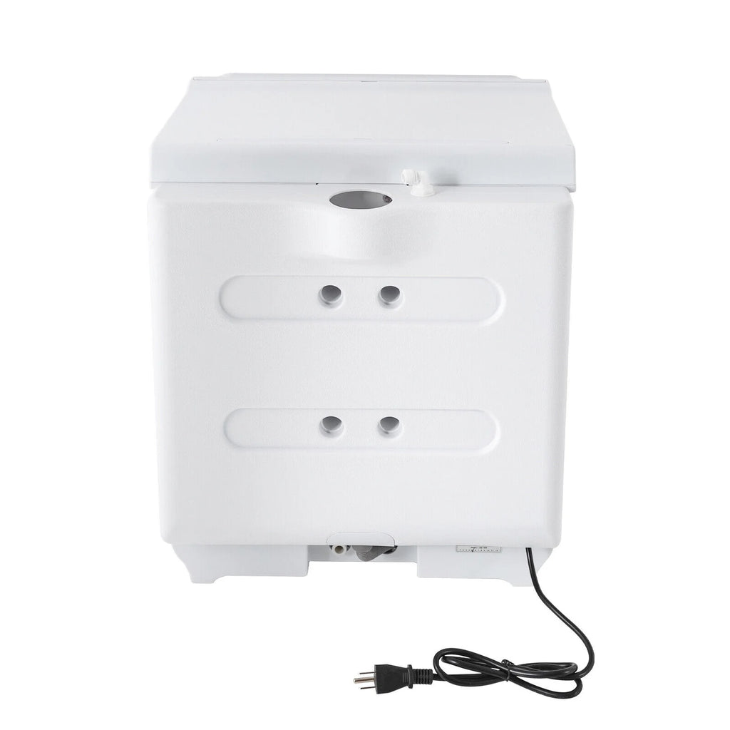 SHZICMY Portable Countertop Dishwasher Air Drying 5 Programs w/ 7L Water Tank Deep Cleaning