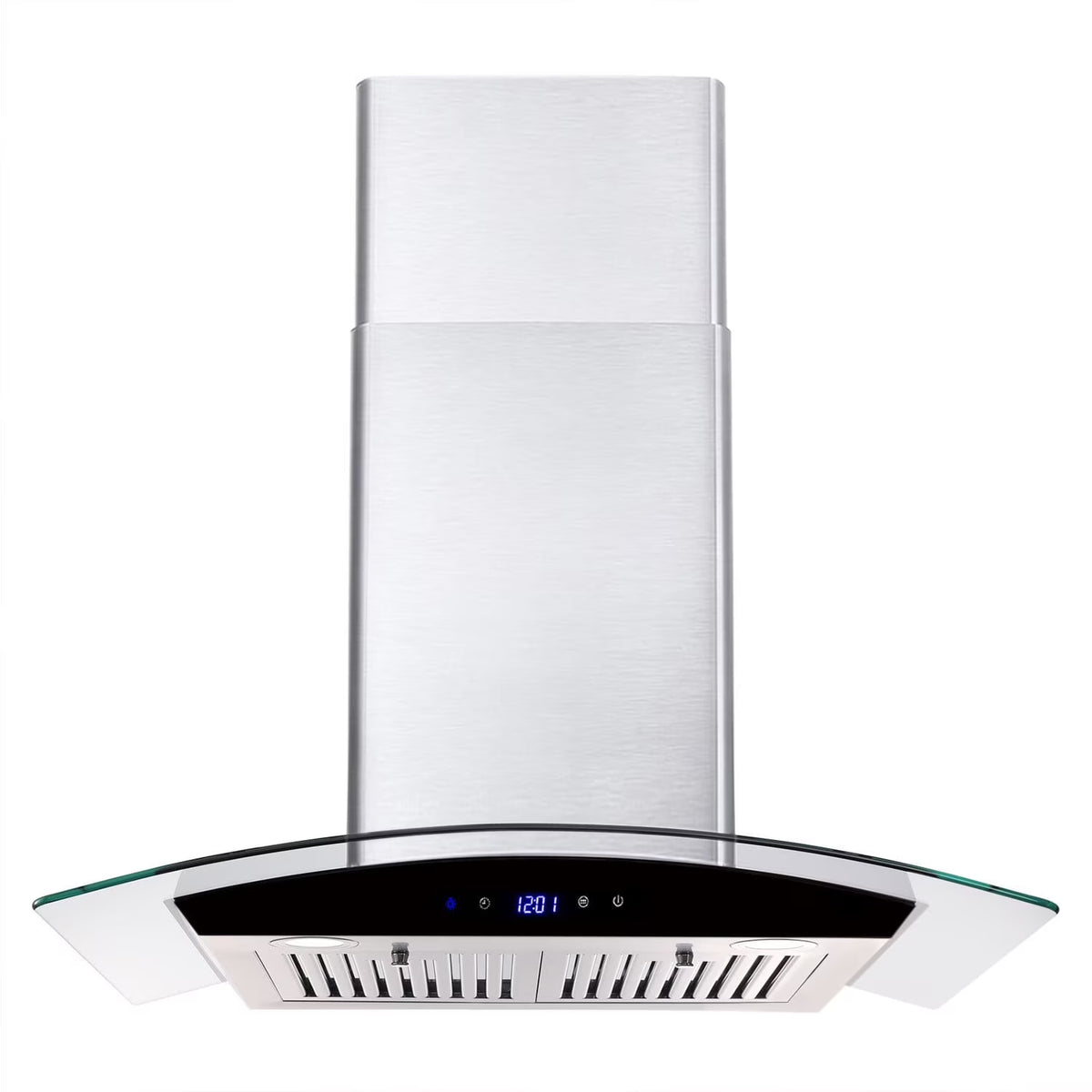 Joeaonz 30-Inch Wall Mount Range Hood with 3-Speed Ventilation and Dishwasher-Safe Filters, 700 CFM, 120V