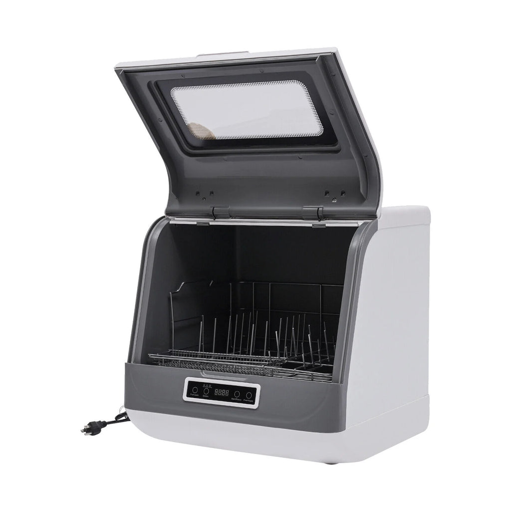 Countertop Dishwasher, Portable Countertop Dishwasher, Mini Dishwasher for Small Households, Apartments, Boats, and Campers/ RVS with Limited Space
