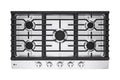 LG 36 Inch Gas Cooktop with 5 Sealed Burners Stainless Steel CBGJ3623S