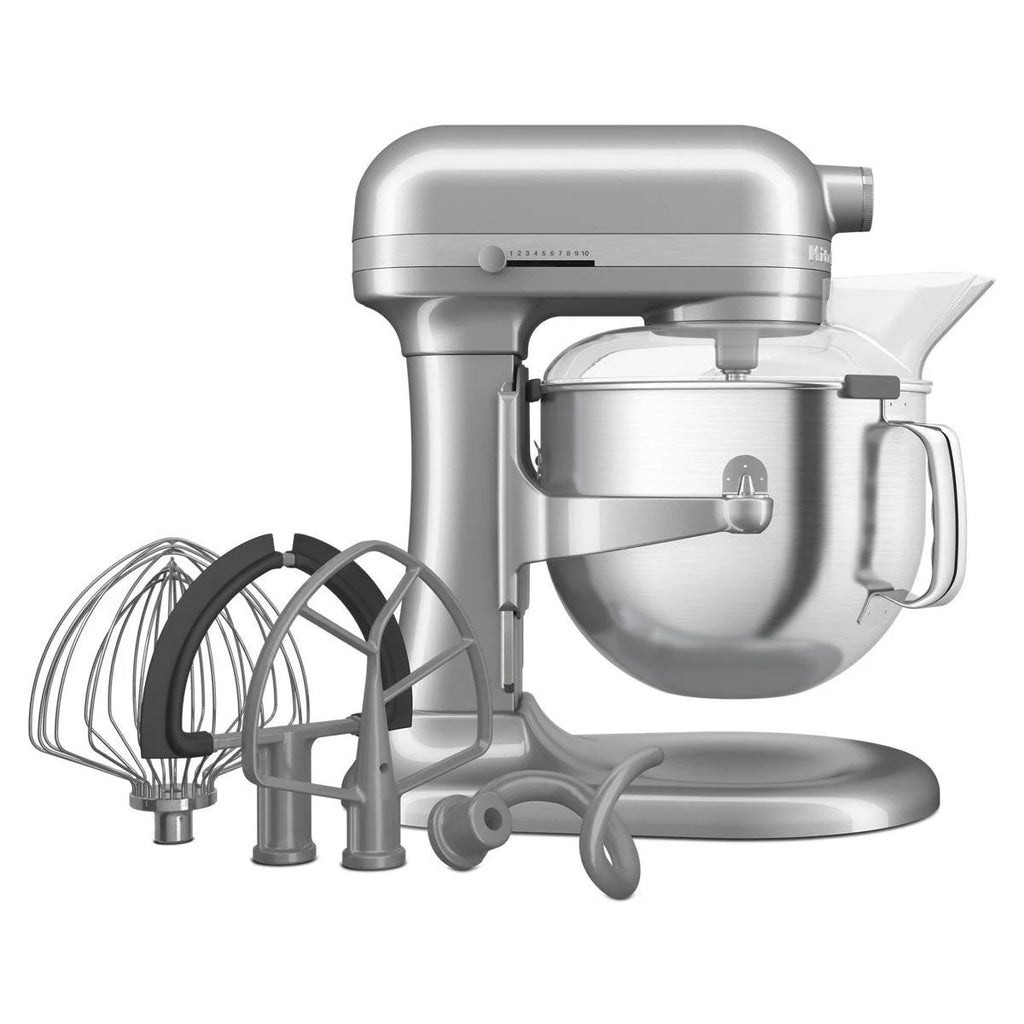 KitchenAid 7 Quart Bowl-Lift Stand Mixers with Accessories, Cast Iron Black, KSM70SKXX