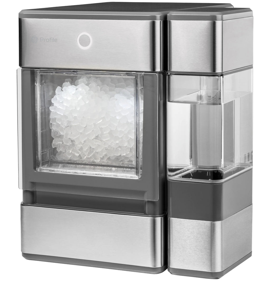 GE Profile? Opal? Nugget Ice Maker + Side Tank, Countertop Icemaker, Stainless Steel, 33lbs Daily Ice Production