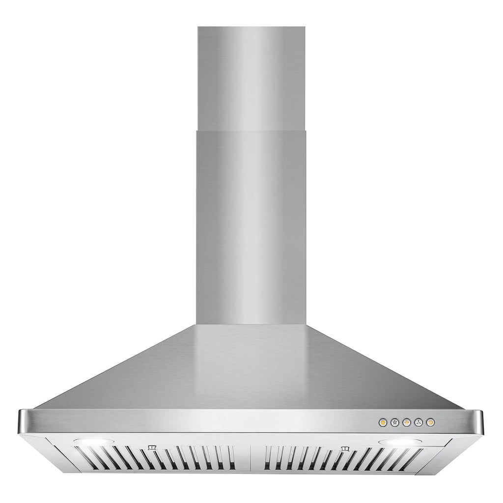Cosmo 30 in. Ducted Range Hood in Stainless Steel with Touch Controls, LED Lighting and Permanent Filters