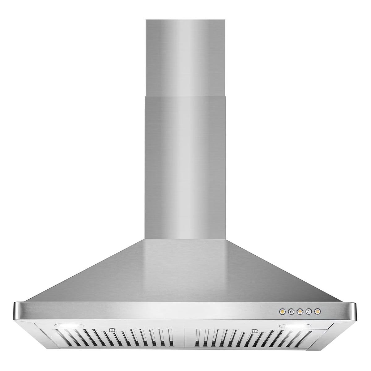 Cosmo 30 in. Ducted Range Hood in Stainless Steel with Touch Controls, LED Lighting and Permanent Filters