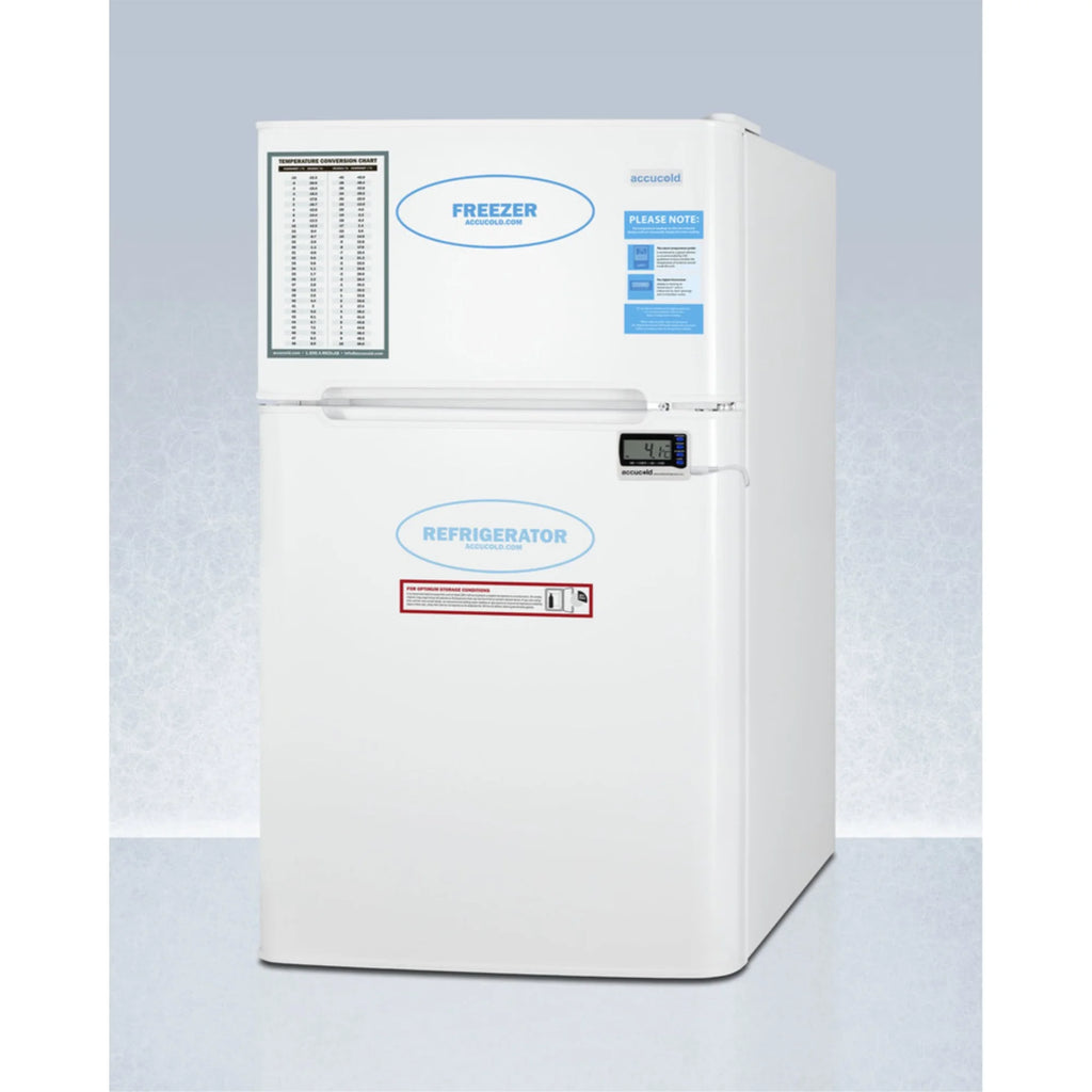 Summit Appliance AGP34RF 19 in. Wide & 3.2 cu ft. General Purpose Refrigerator-Freezer, White