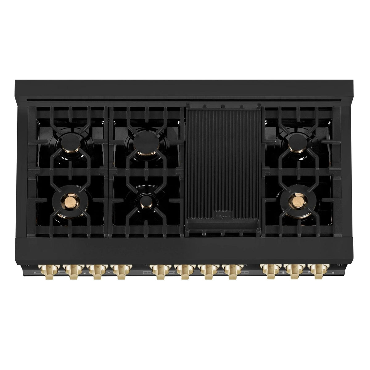 ZLINE KITCHEN AND BATH RABZ48CB professional gas range