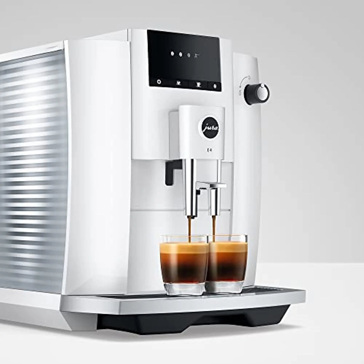 Jura E4 Automatic Coffee Machine (Piano Black)
