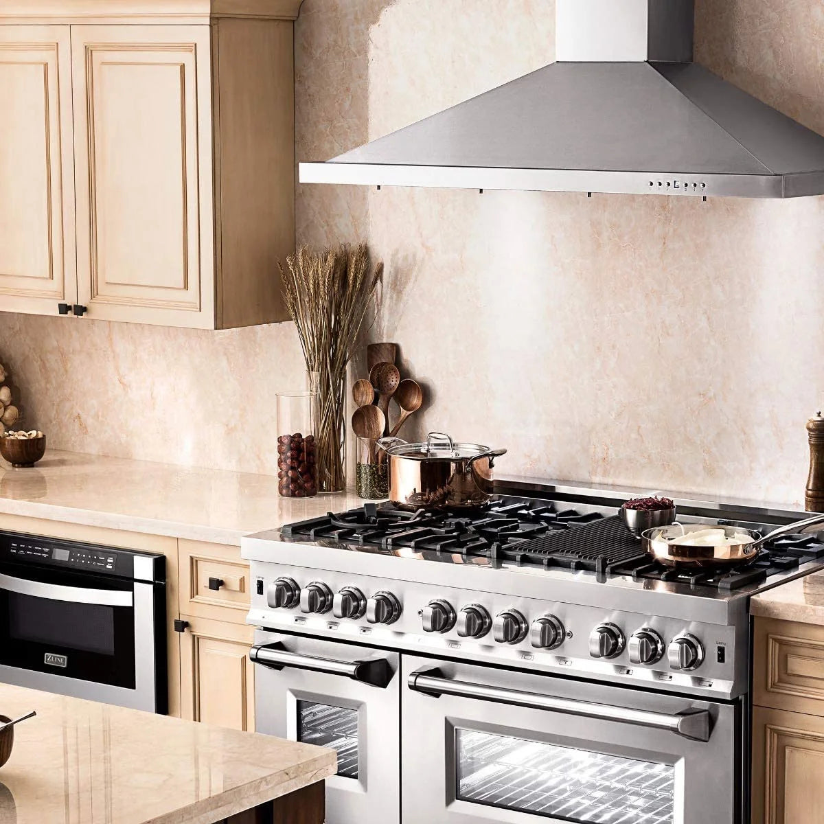 ZLINE 36 in. Outdoor Wall Mount Range Hood in Stainless Steel (KB-304-36)