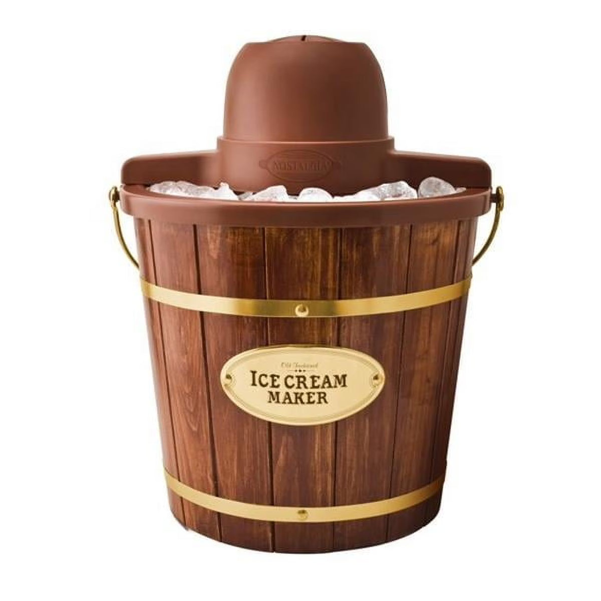4 Quart Nostalgia Woode Ice Cream Maker