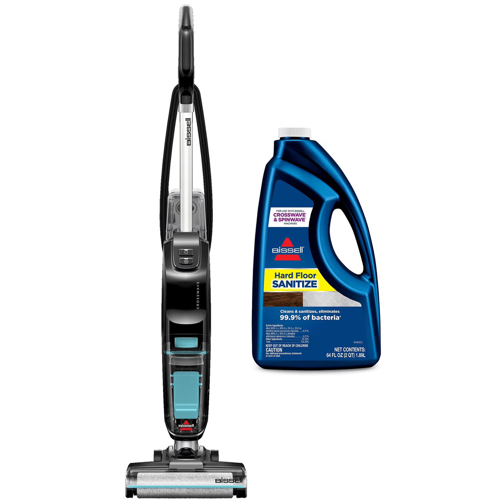 BISSELL CrossWave Hard Floor Expert, Corded, Multi-Surface Hard Floor Cleaner, Wet Dry Vacuum, for Tile, Sealed Wood Floors, and Laminate, Lightweight, Two Tank Technology, Self Cleaning Cycle, 3831