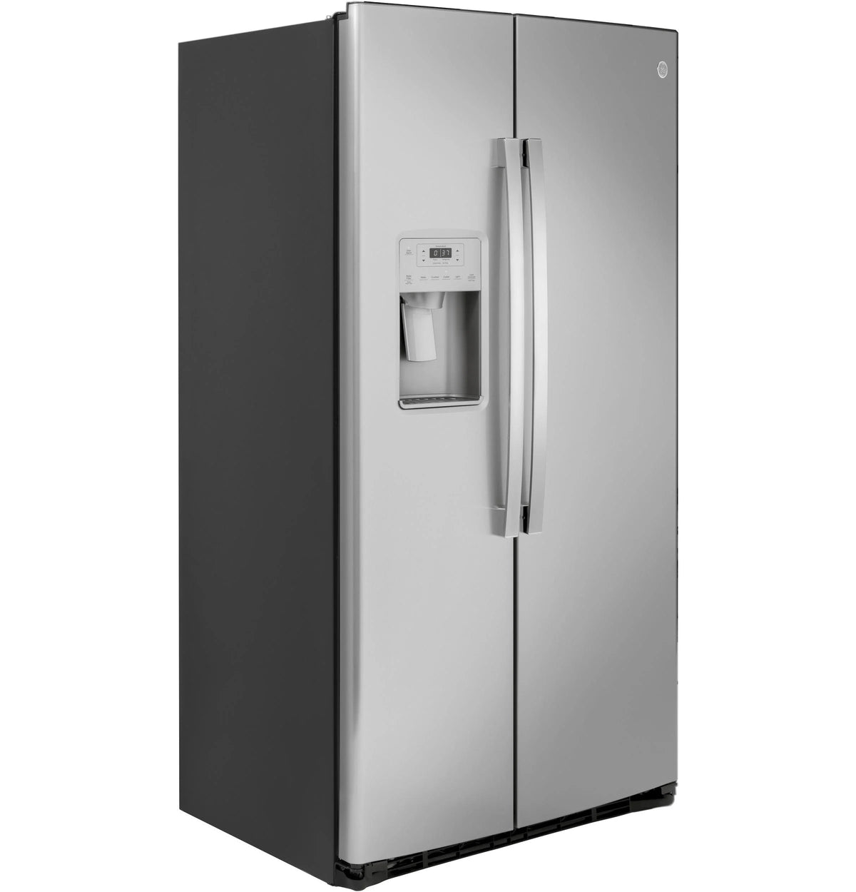 GE GZS22IYNFS 21.8 Cu. Ft. Stainless Counter Depth Side-by-Side Refrigerator
