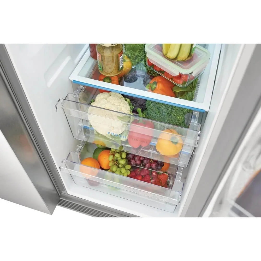 Frigidaire FRSS2623AS 25.6 Cu. Ft. Stainless Steel Side-by-Side Refrigerator