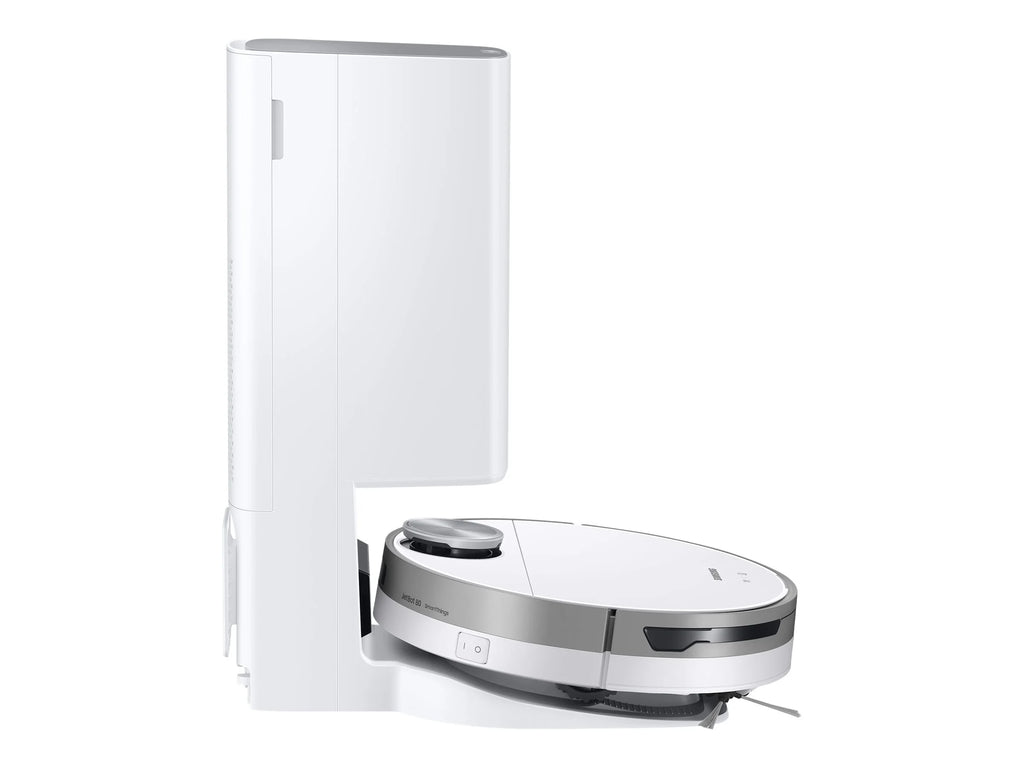 SAMSUNG Jet Bot+ Robot Vacuum Cleaner with Clean Station, Automatic Emptying, 5-Layer Filtering, LIDAR Technology, Self-Emptying, Smart Mapping, Wi-Fi Connected, LIDAR Navigation, Mop Combo