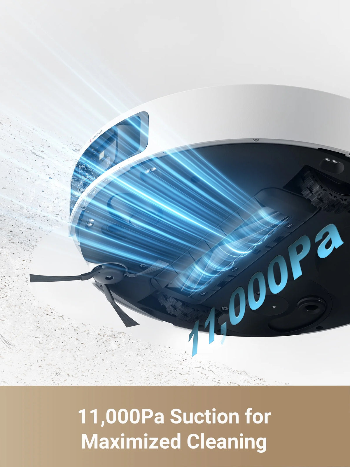 dreame L40 Ultra Robot Vacuum with Removable & Liftable Mop, Extendable & Liftable SideBrush, 11,000Pa Suction, 149a?? Mop & Washboard Self Cleaning, Auto-Empty, Auto Refill, Voice Control