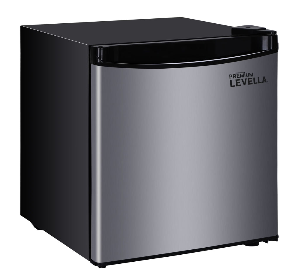 Premium Levella PRF166400XS 1.6 cu ft Mini Fridge in Silver