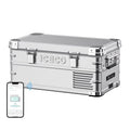 APL20 Aluminum Single Zone 21QT Portable Refrigerator Silver