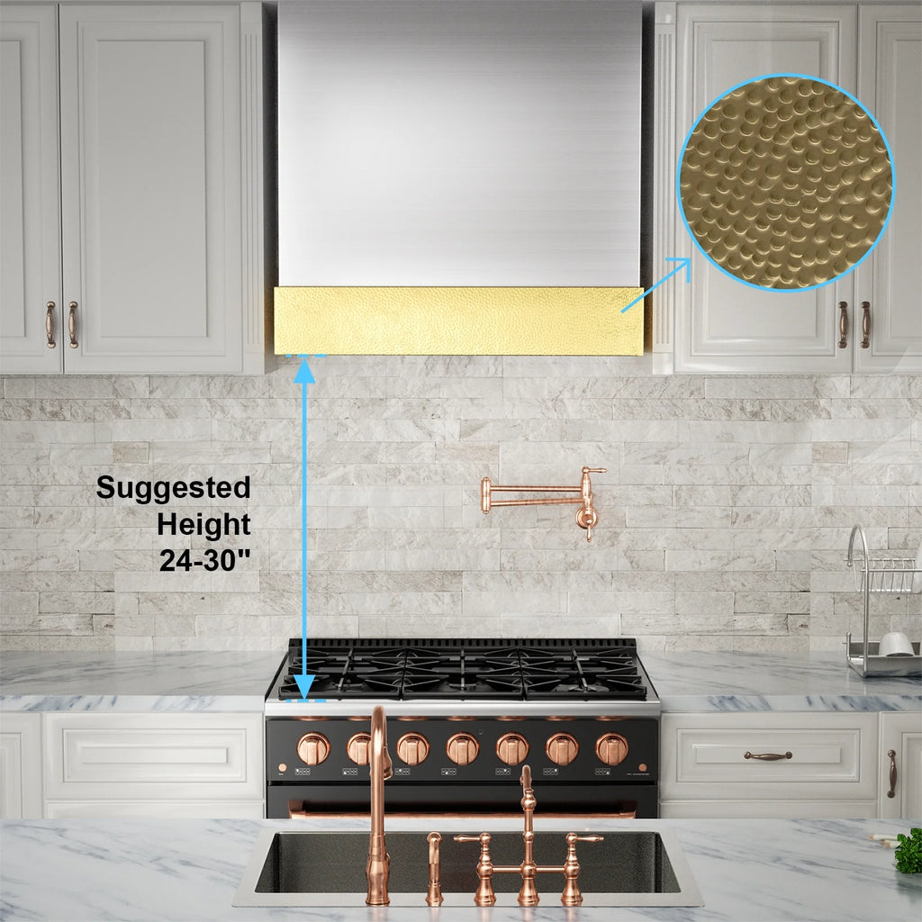 Akicon Range Hood 30 Inch, 600 CFM Ducted Vent Hood, Stainless Steel Box Kitchen Hood with 2 LED Lights, Removable Baffle Filters, Stove Hood Vent for Kitchen, 3 Speeds, Wall Mounted (AK-HS30HB-JBC)