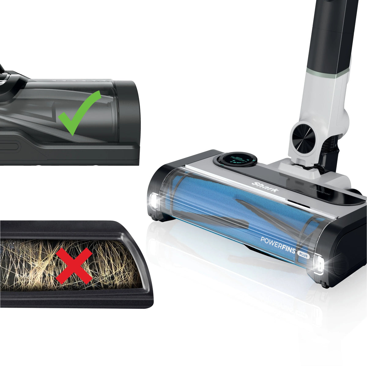 Shark Cordless Pro Stick Vacuum Cleaner, Clean Sense IQ Technology, Odor Neutralizer, PowerFins+ Brushroll