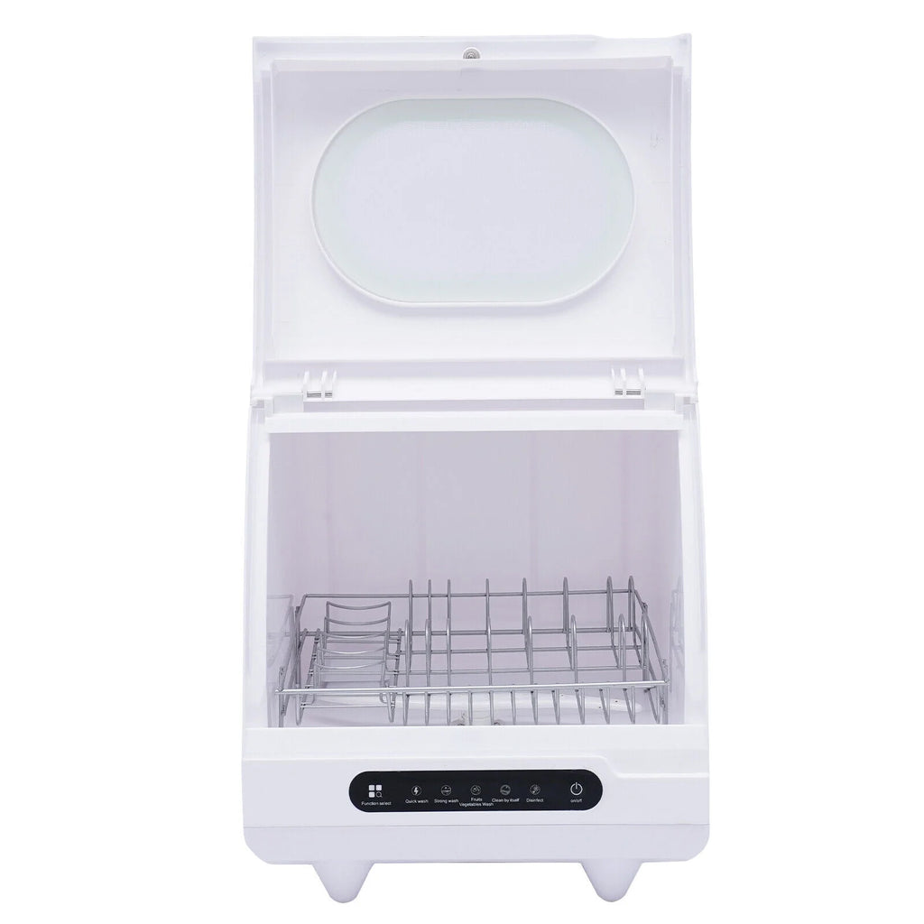 1200W Portable Countertop Dishwasher Dish Washing Machine Dishwasher 360�� Spray