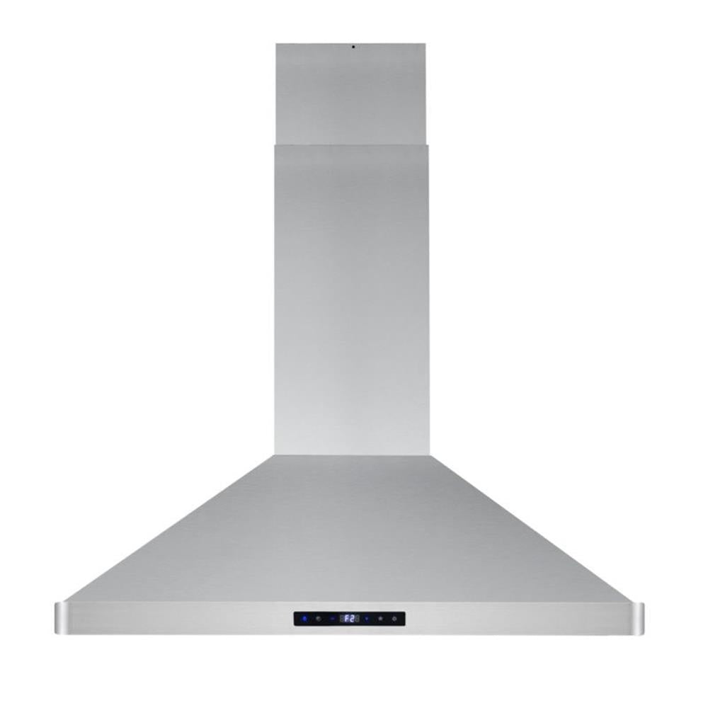 Cosmo COS-63ISS90 36 in. 380 CFM Ducted Island Range Hood in Stainless Steel